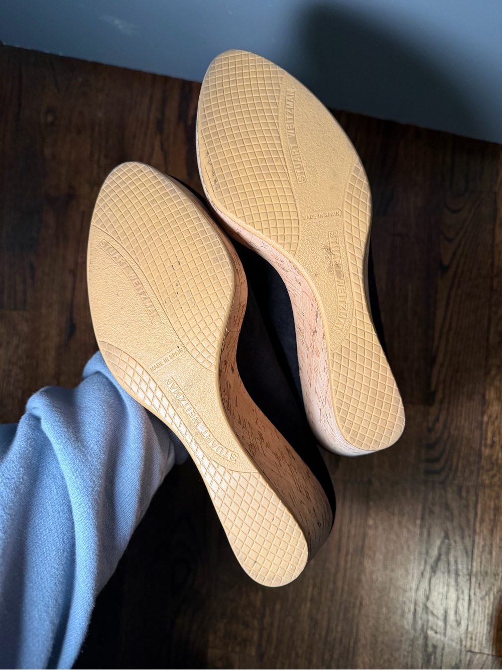 Stuart Weitzman wedges size 10.5 - Picture 7 of 9